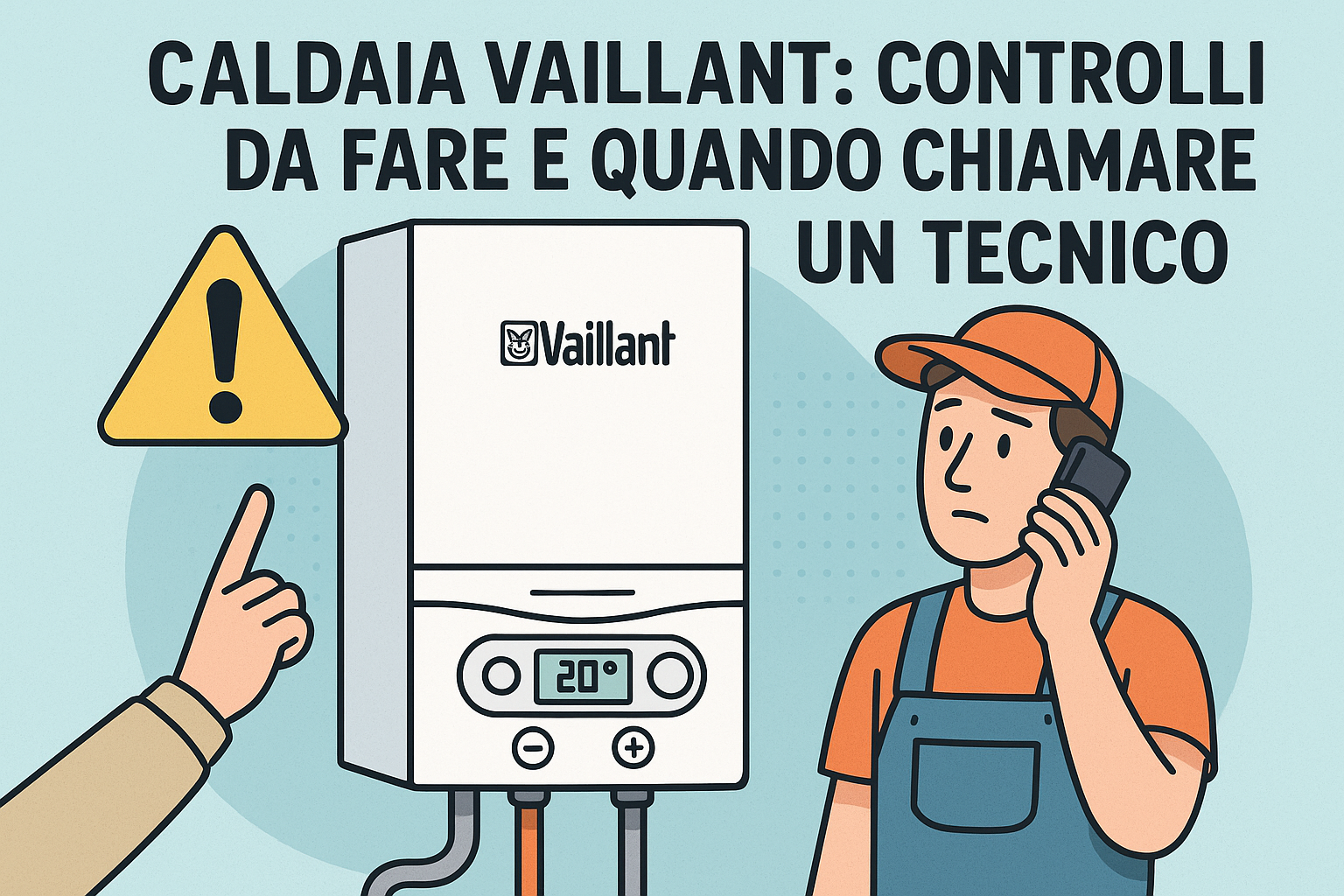 caldaia vaillant controlli da fare e quando chiamare tecnico