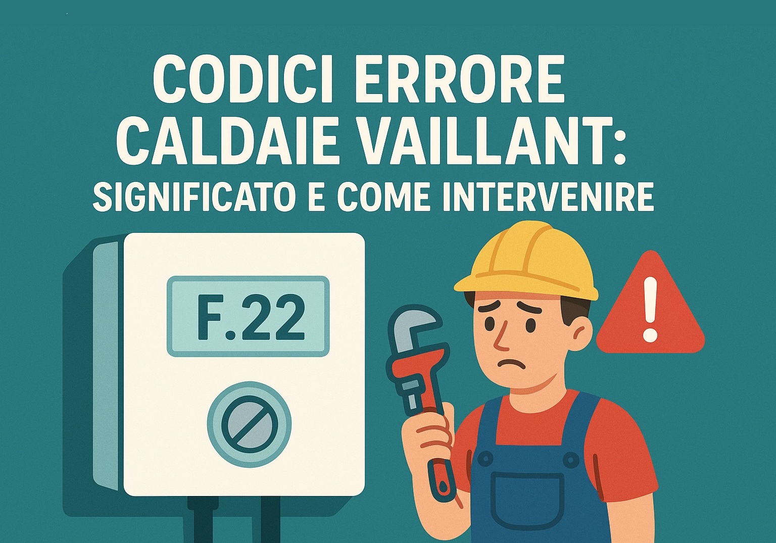 codici errore caldaia vaillant
