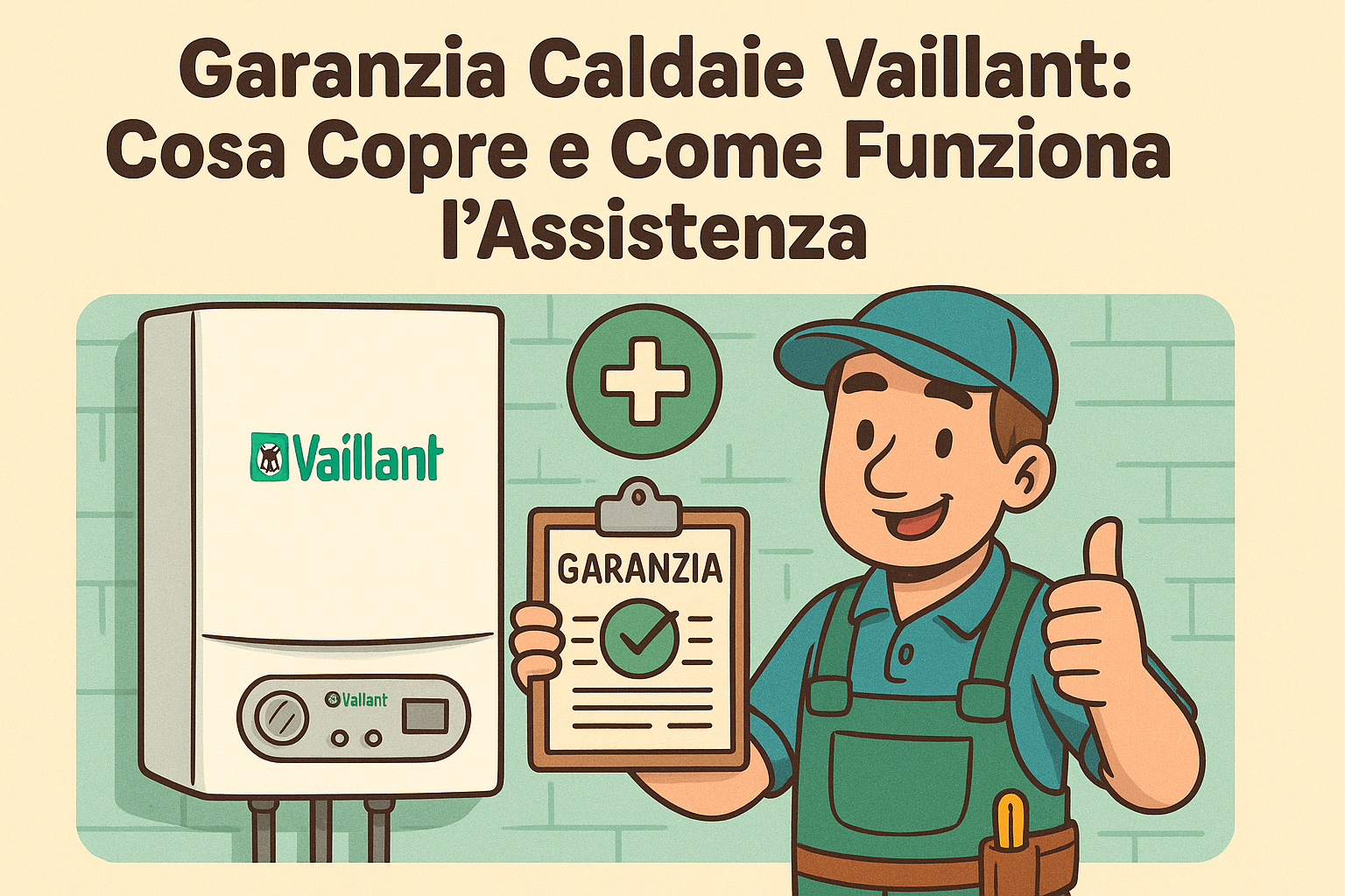 garanzia caldaie vaillant cosa copre e come funziona assistenza