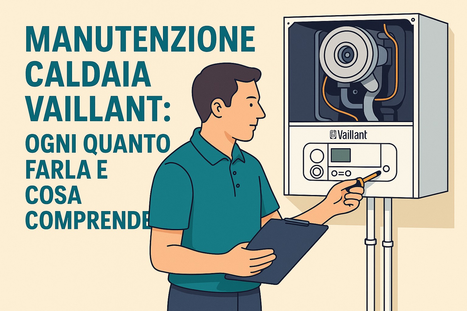 manutenzione caldaia vaillant assistenza