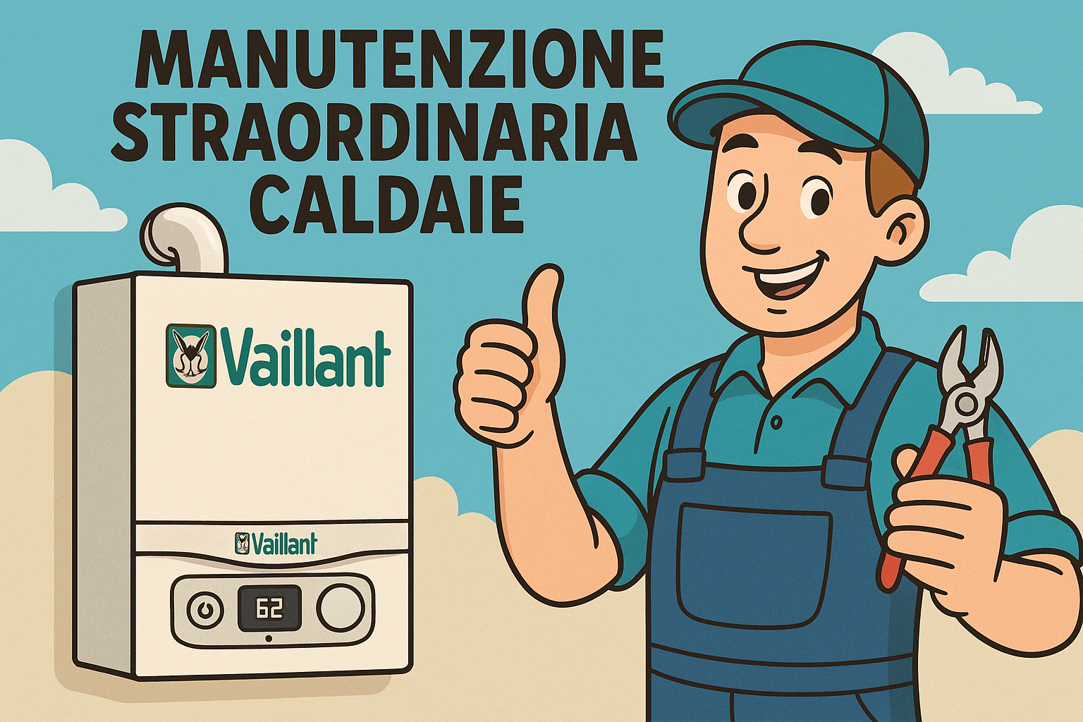 manutenzione straordinaria caldaia vaillant