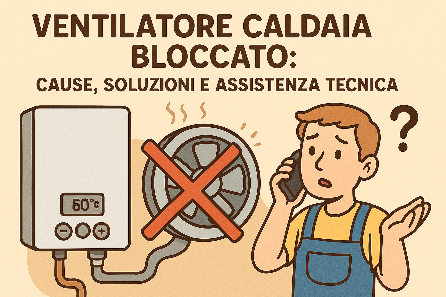 ventilatore caldaia vaillant bloccato cause soluzioni e assistenza tecnica